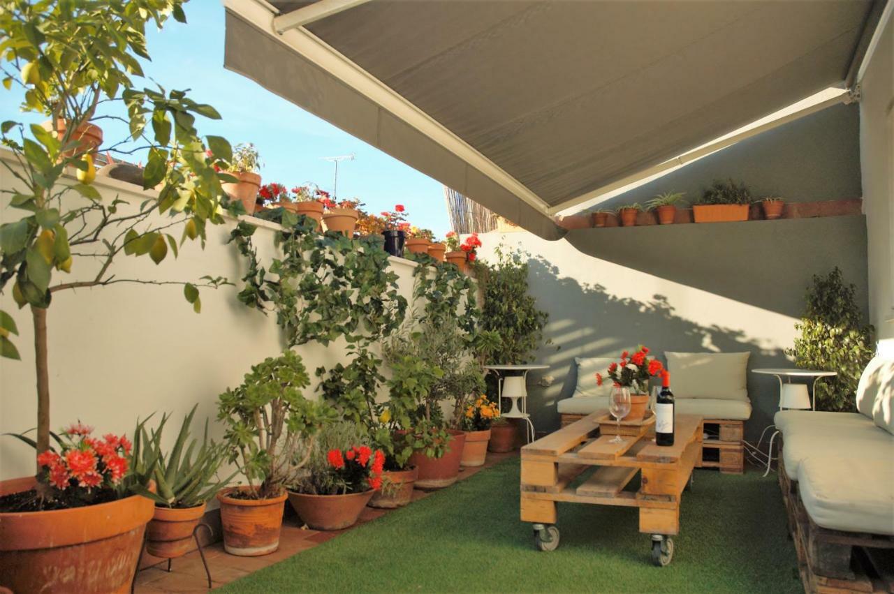 Encantador Atico Con Terraza 塞维利亚 外观 照片